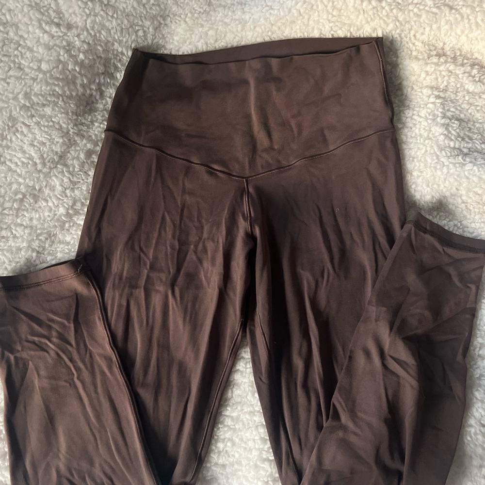 Aerie Brown High-Waisted Leggings